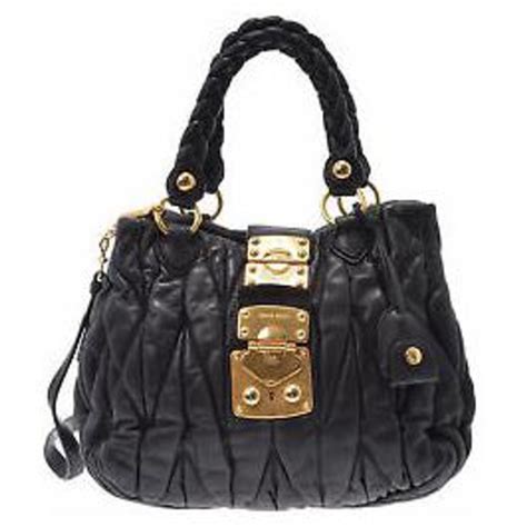 miu miu vintage shoulder bag|Vintage Miu Miu Handbags and Purses .